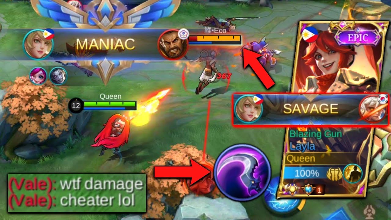 LAYLA NEW BUILD TO GET A SAVAGE! | Top 1 Global Layla