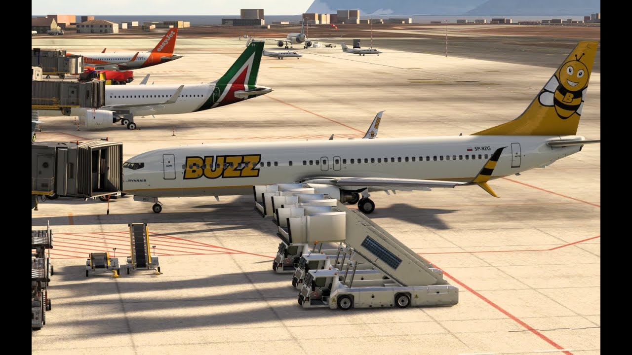 Palermo - Istanbul  | BUZZ by Ryanair | B737 |  GSX Pro | FSHud