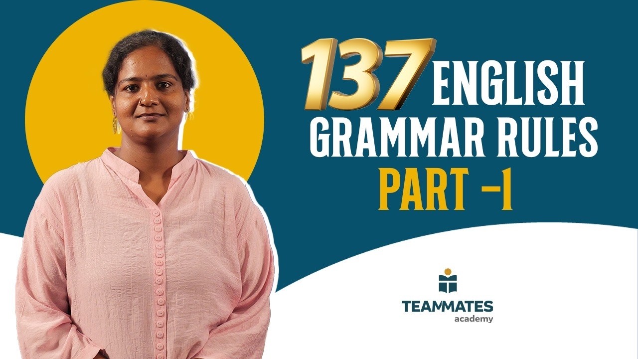 137 English Grammar Rules | Part 1 | Complete Grammar Capsule for SSC & Competitive Exams