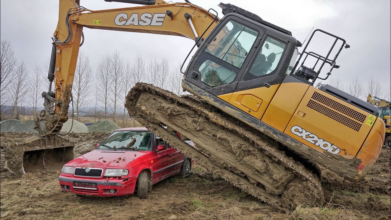 Offroad koparkami. Terenwizja na budowie :)