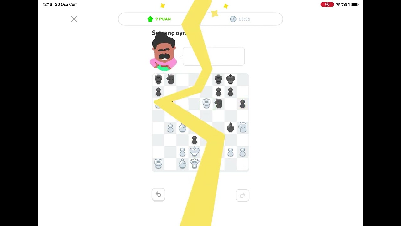 Duolingo satranç 1