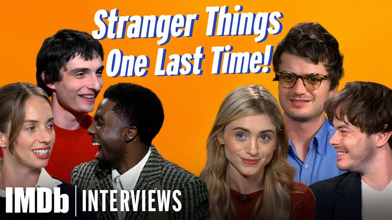 5-й сезон «Очень странных дел»: Финн Вулфард, Джо Кири, Наталия Дайер, Майя Хоук и Чарли воссоеди...