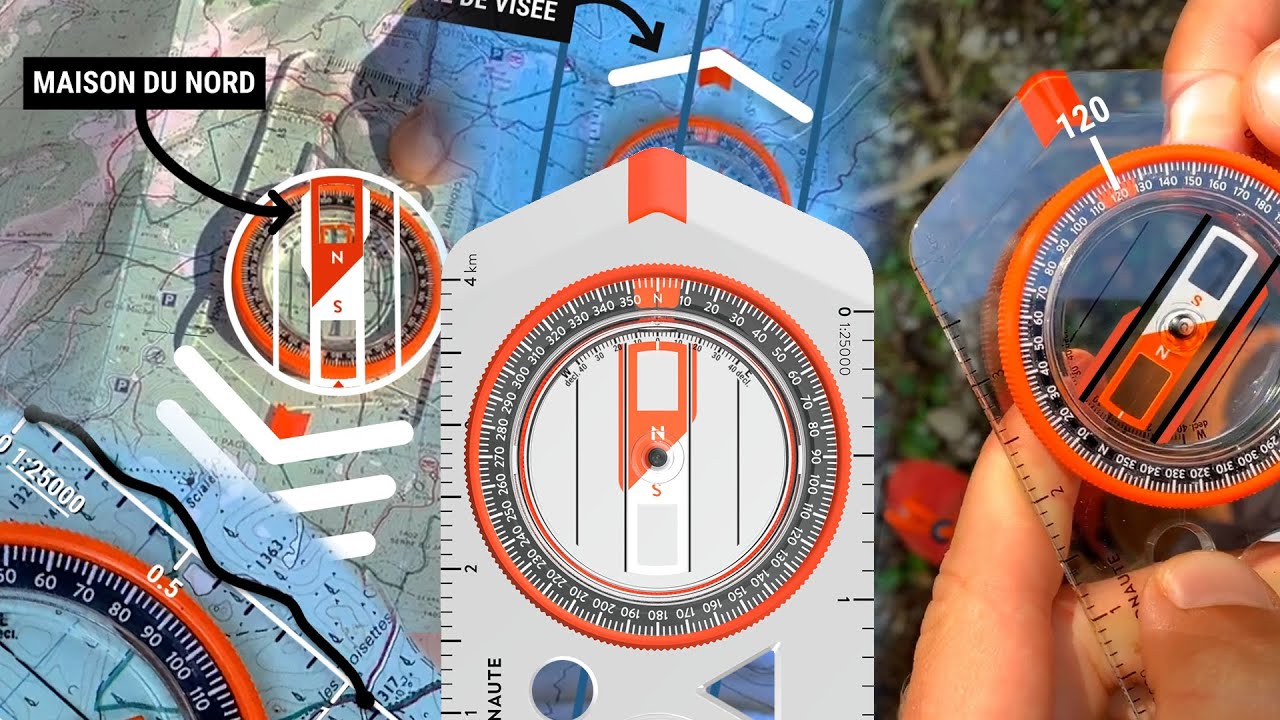 CONSEIL - Comment utiliser une boussole de randonnée ? 🧭 I Decathlon