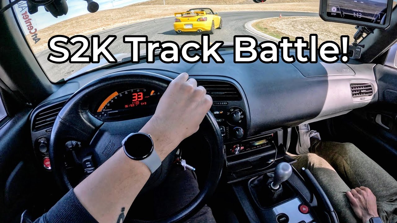 S2000 vs S2000 at Thunderhill West - VTEC FOR LIFE!!!