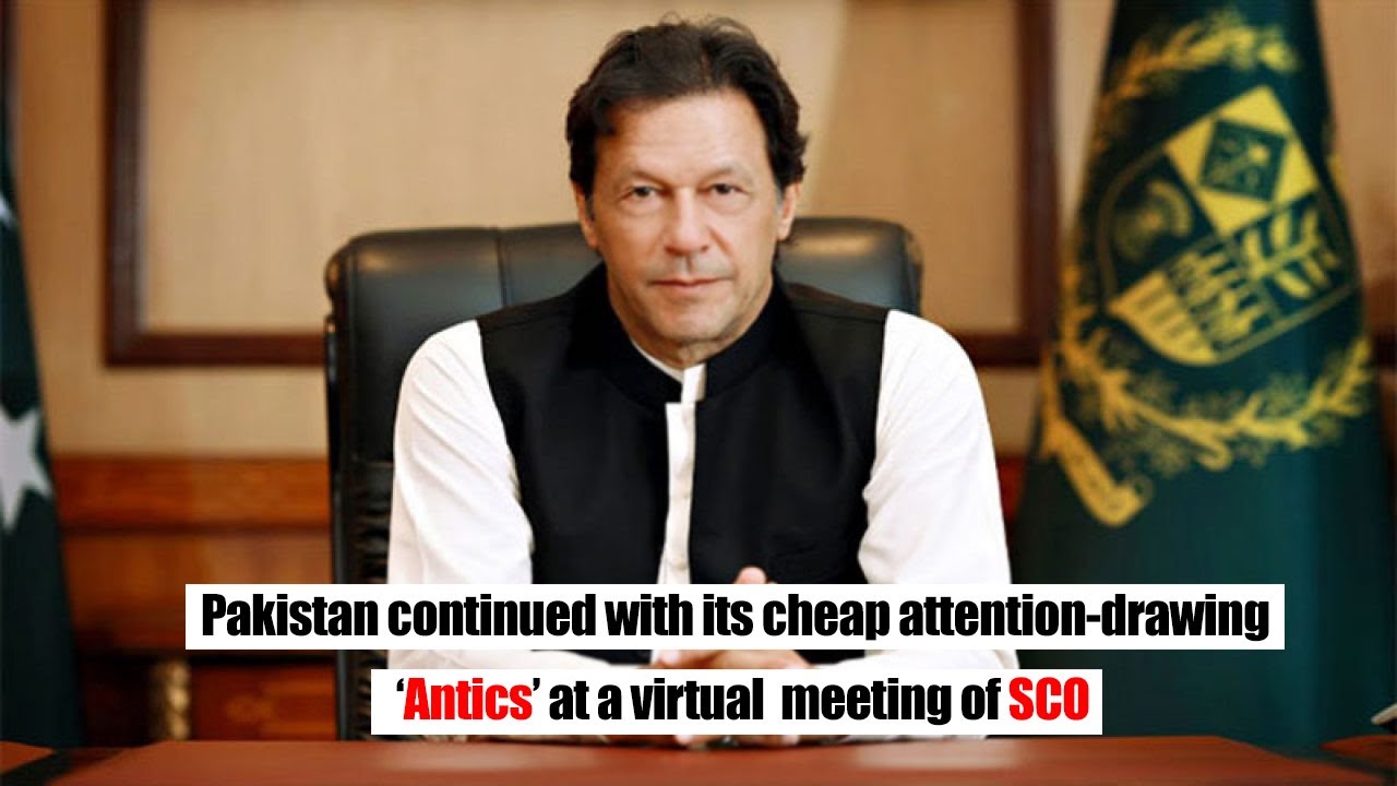 Pakistan Continued With Its Cheap Attention Drawing &lsquo;Antics&rsquo; At A Virtual  Meeting Of SCO