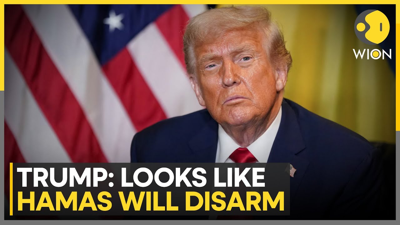 Trump: Hamas Will Disarm as Gaza Ceasefire Phase 2 Advances | WION