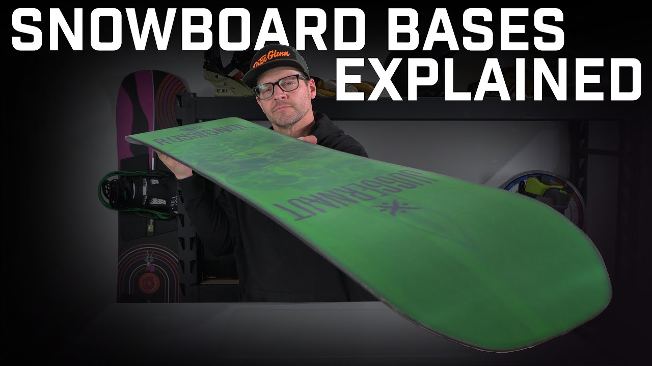 What Are The Different Kinds Of Snowboard Base Materials?