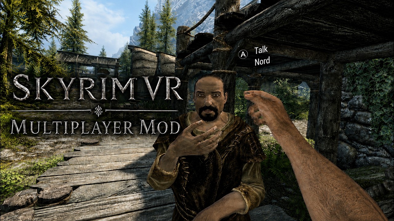 В Skyrim VR теперь есть МУЛЬТИПЛЕЕР?!
