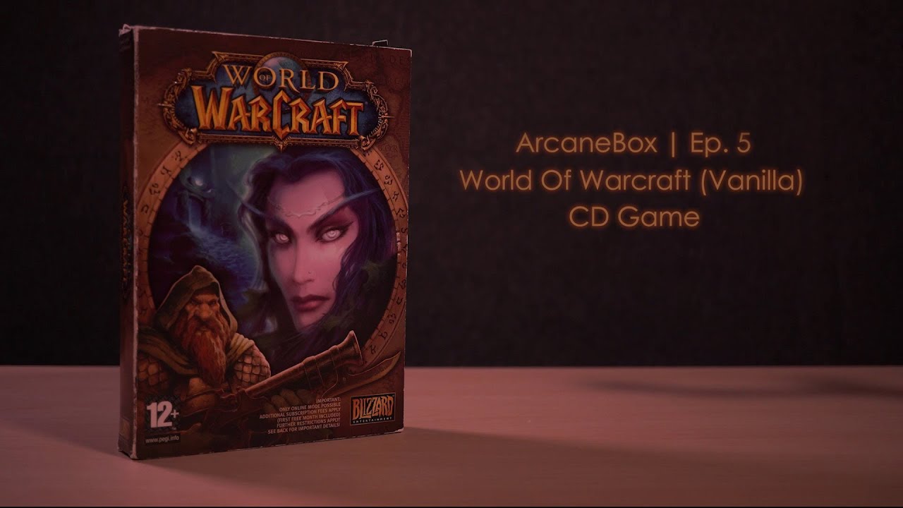 Unboxing & Revisiting World of Warcraft Vanilla CD Box