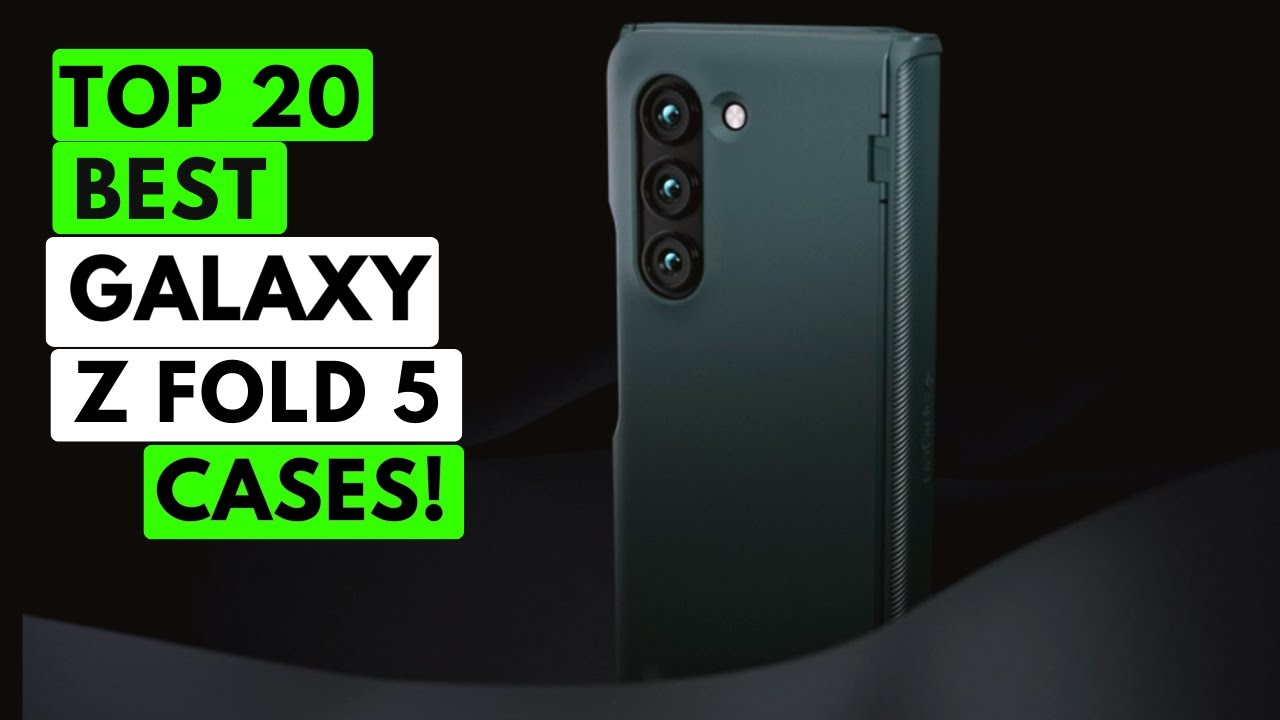 20 Must Have Galaxy Z Fold 5 Cases!🔥🔥✅[Part 3] Protective | Clear | Spigen✅