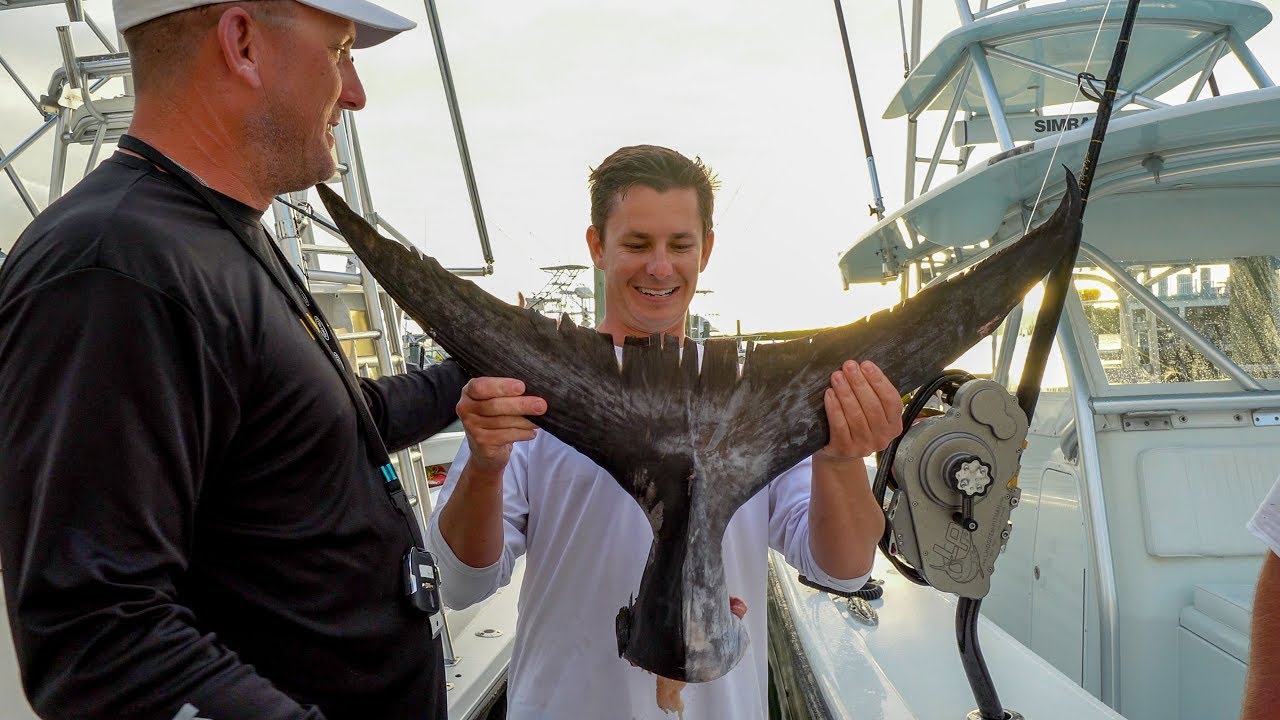 Swordfish Catch n Cook ft. Deer Meat for Dinner!