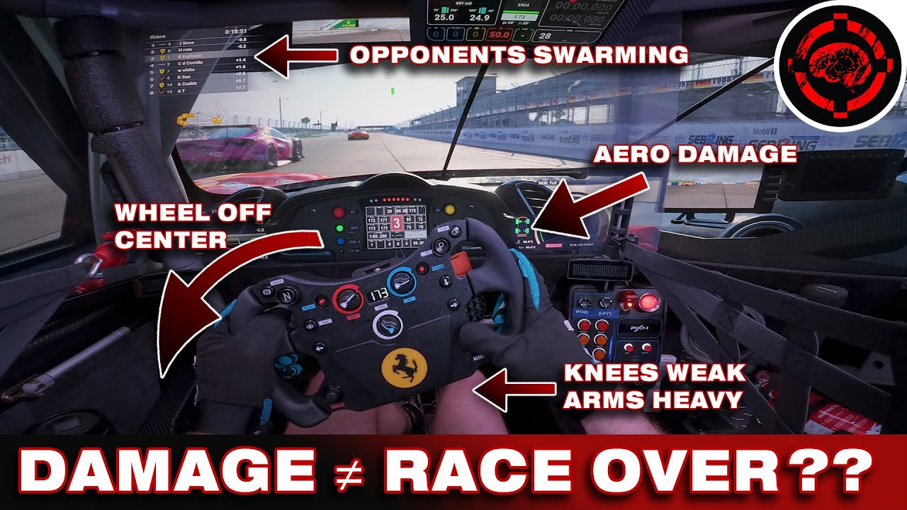 Can You Still Be Competitive with Heavy Damage in LeMans Ultimate?