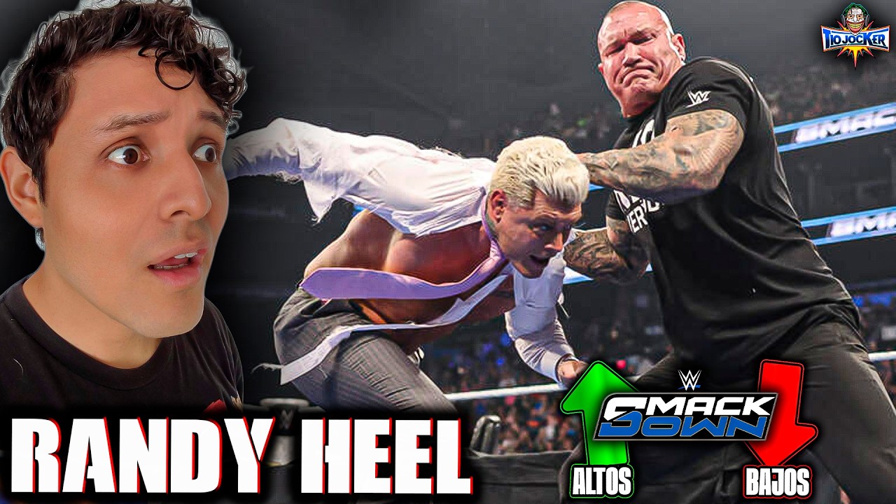 RANDY DESTRUYE a CODY RHODES 😲 POR FIIN!! VUELVE THE VIPER - ALTOS y BAJOS SMACKDOWN