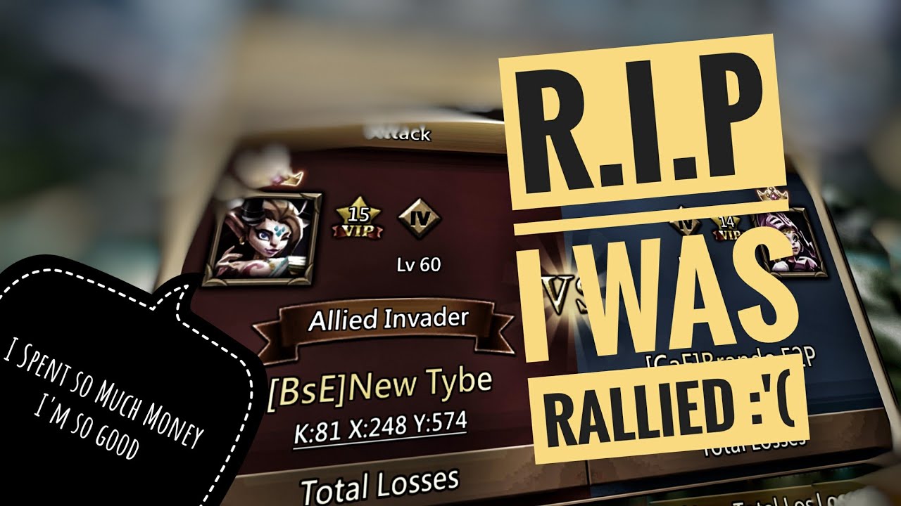 Lords Mobile - So I Was Rallied :(