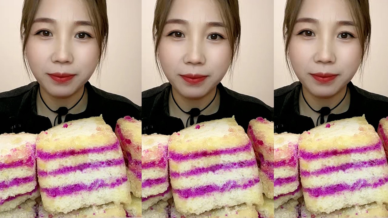 QIAN EATING ICE / MUKBANG ICE / 吃冰😈小达人😈燕子 #mukbang #asmrsounds