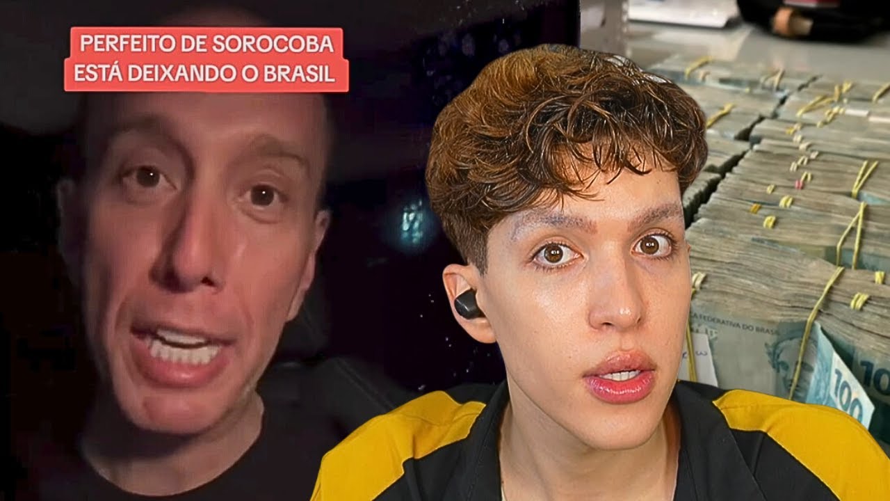 O prefeito tiktoker FUGIU DO BRASIL?