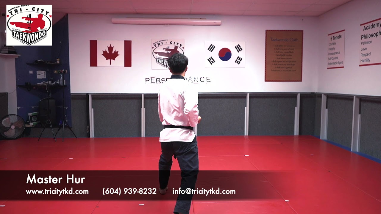 Poomsae: High White Belt Pattern (#1-20) / White Belt Pattern for Youth & Adults