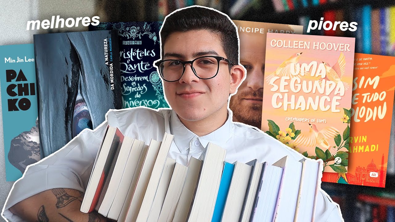 os últimos 21 LIVROS que eu li  (do pior ao melhor)