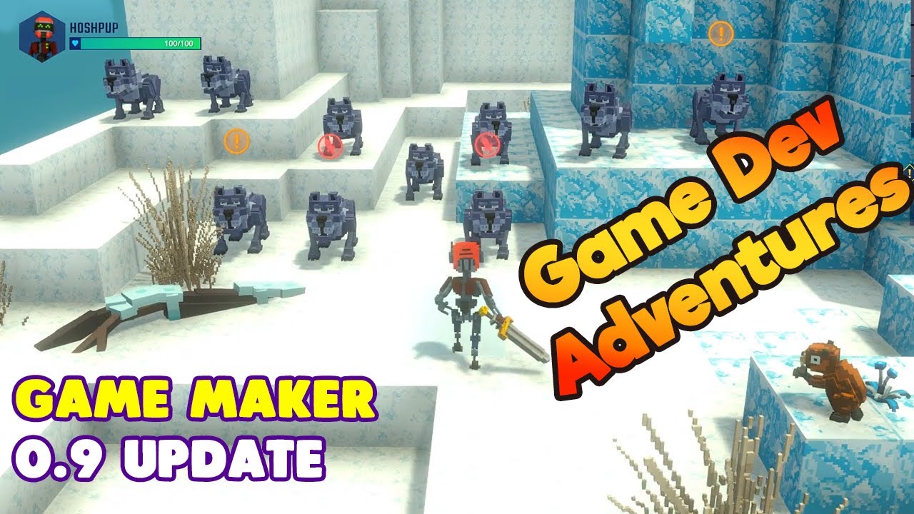 The Sandbox Game Maker 0.9 Massive Update: Making a Game On a New Platform!