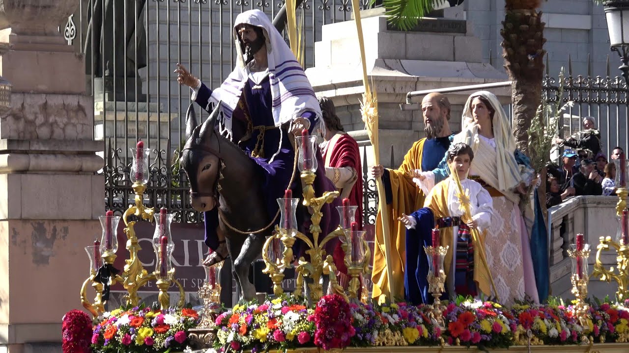 Semana Santa en Madrid 2023: Hermandad de La Borriquita