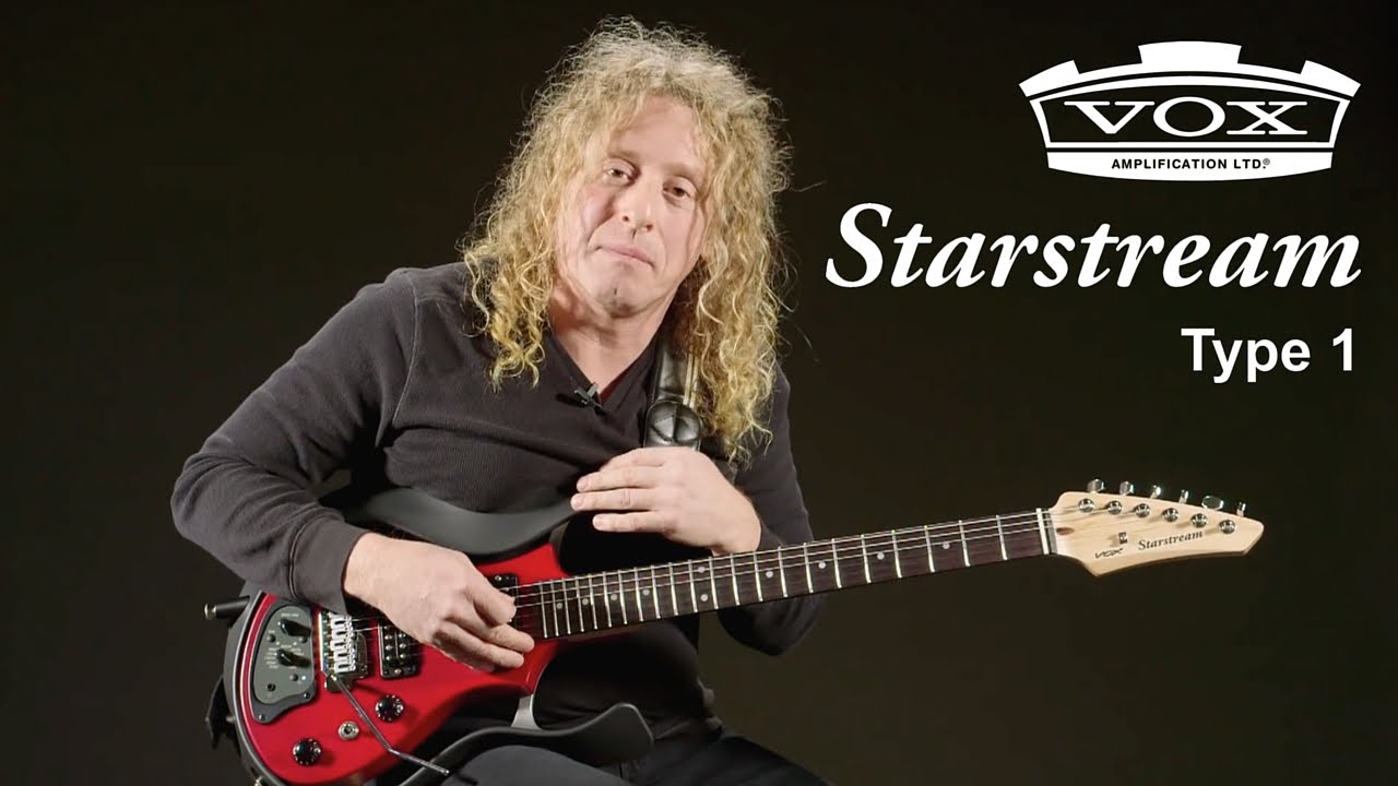 La démo complète de la guitare VOX Starstream Type 1 (vidéo de La Boite Noire)