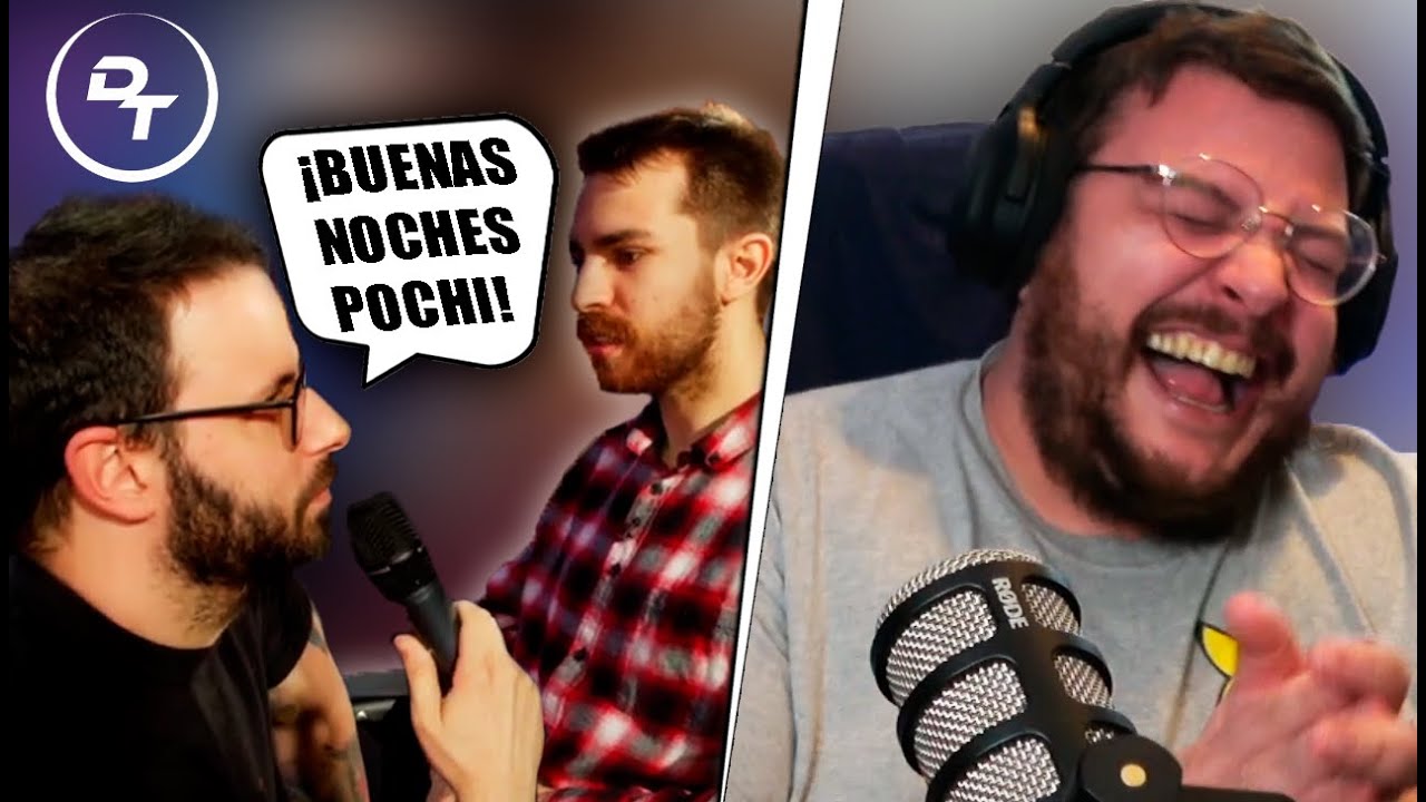 YUSTE REACCIONA al TILTÓMETRO DE POCHIPOOM 🤣 en Discutiendo Tranquilamente
