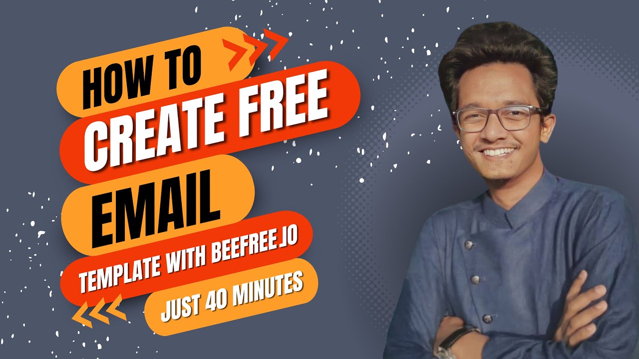 Free Email Template | Beefree.io | Tutorial | Shahparan Rownak