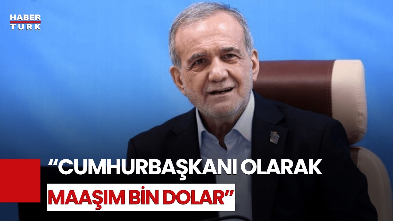 İran Cumhurbaşkanı Pezeşkiyan'ın Aldığı Maaş Herkesi Şaşırttı