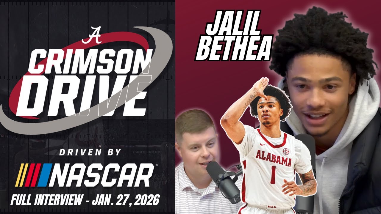 Alabama Basketball - Jalil Bethea - Crimson Drive Interview - 1-27-26