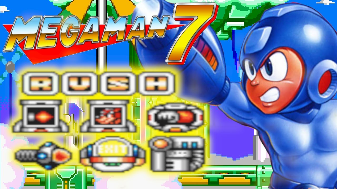 MegaMan 7 - All Item Locations (Super Adapt, Protoshield, Exit Part, Energy Balancer)