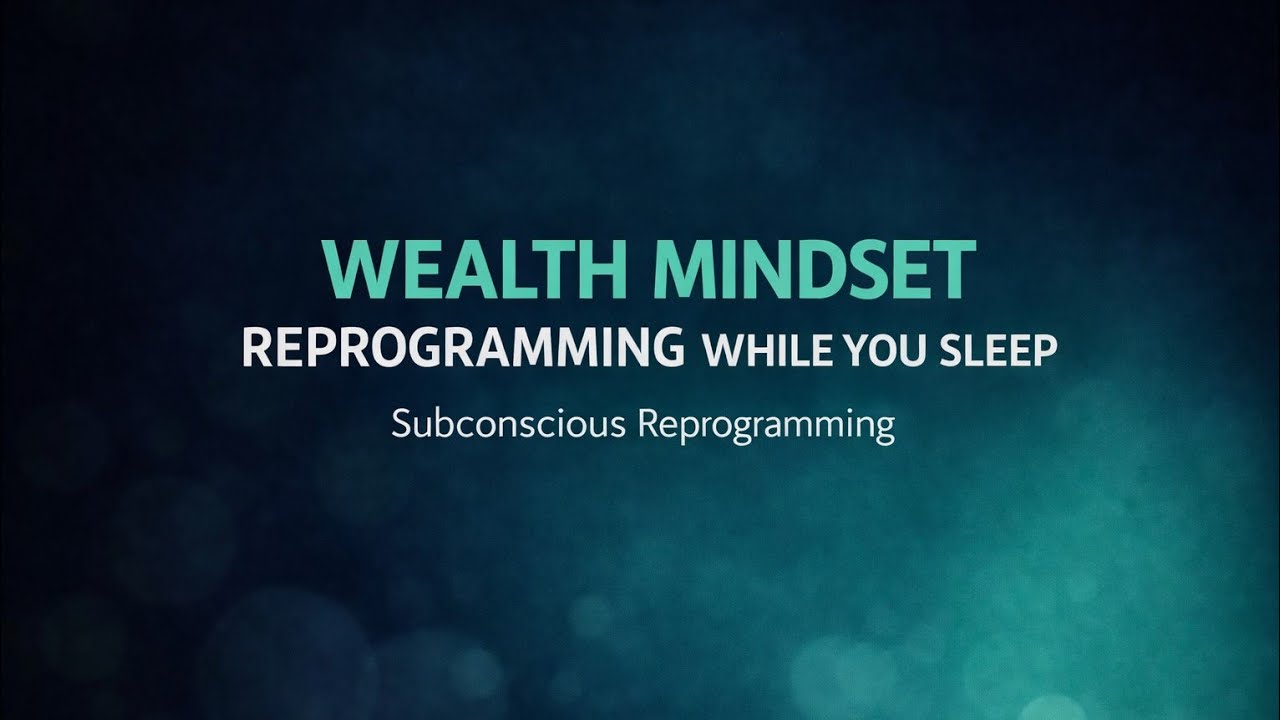 Reprogram Your Wealth Mindset While You Sleep (8-Hour Audio)