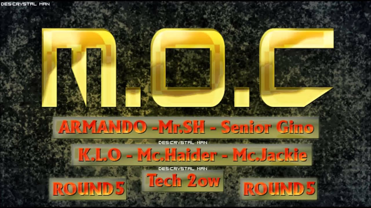 ARMANDO & Mc.Haider & Tech 2 & Mr.SH .. ROUND 5 .. ارماندو .. بطولة ريل رابرز