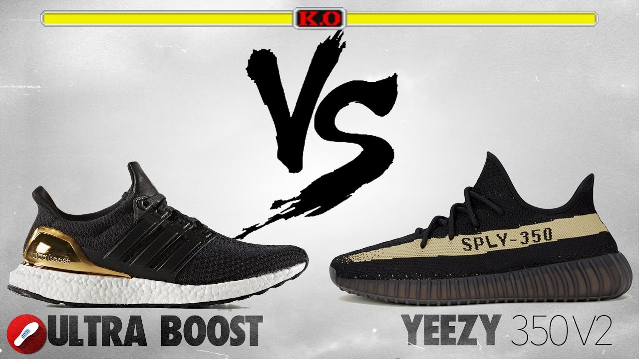 Adidas Ultra Boost против Yeezy 350 v2!