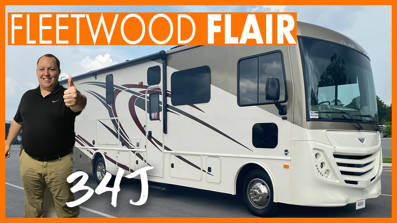 Ultimate RV Tailgater Motorhome! Fleetwood Flair Tour!