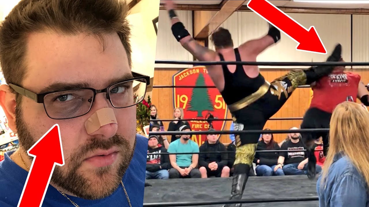TJ MARCONI BUSTED ME UP LEGIT - HEEL WIFE REACTS TO MY WILD MATCH