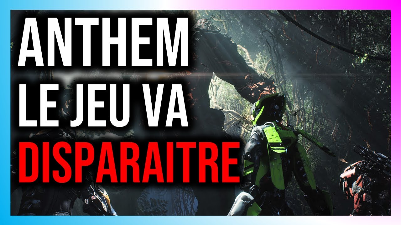 EA va fermer Anthem en janvier. Le jeu sera injouable.