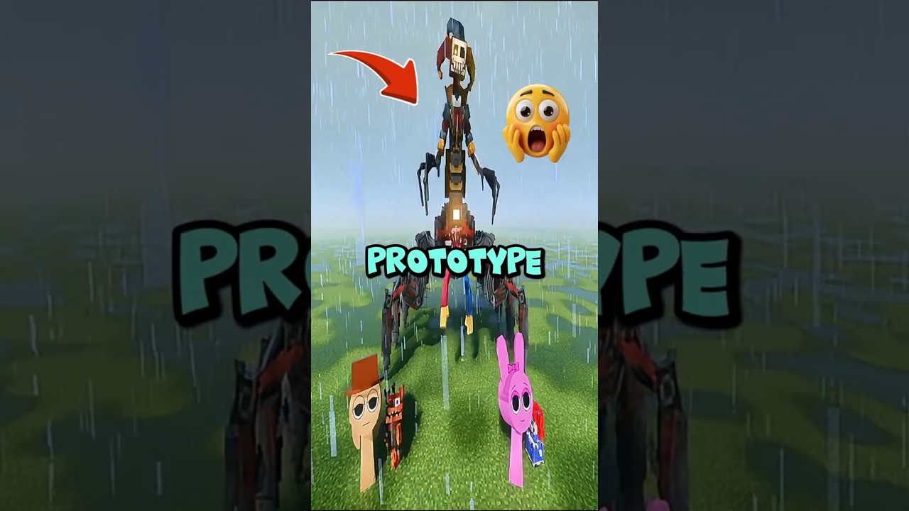MINECRAFT, но компания Prototype похитила Спрункиса и Поппи! #minecraft #sprunki #poppyplaytime