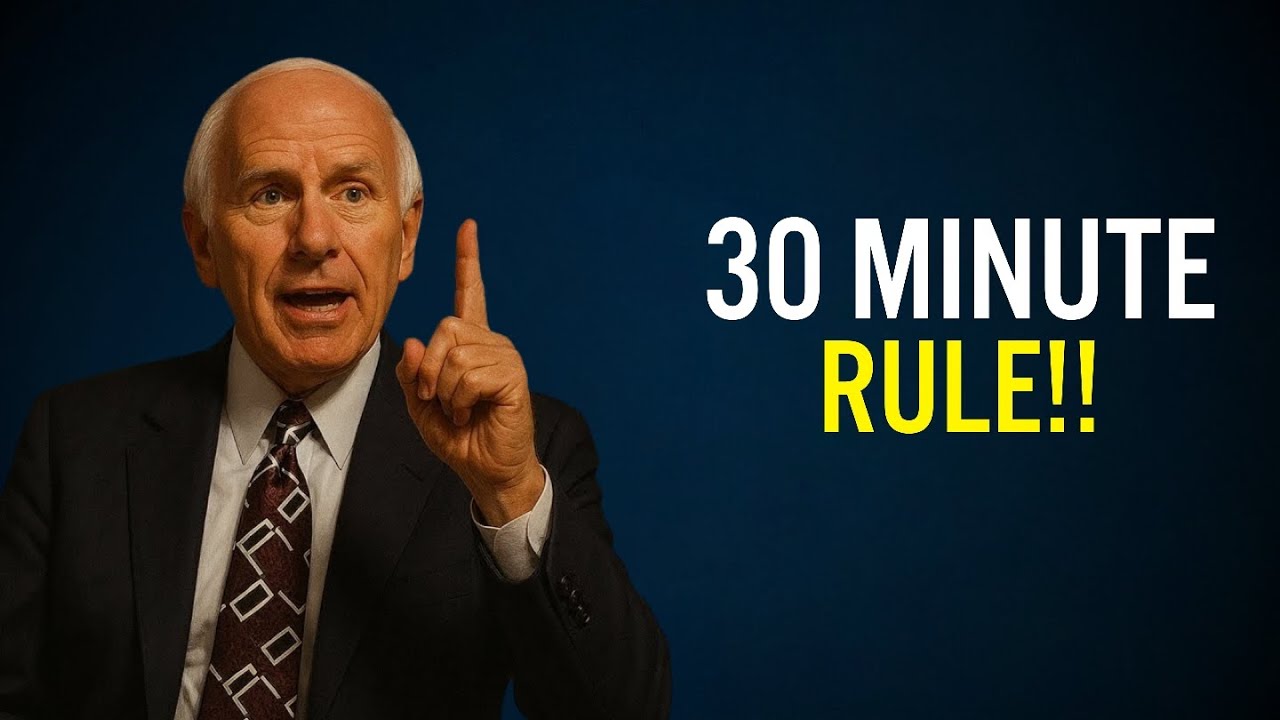 30-Minutes Rule | Jim Rohn Motivation