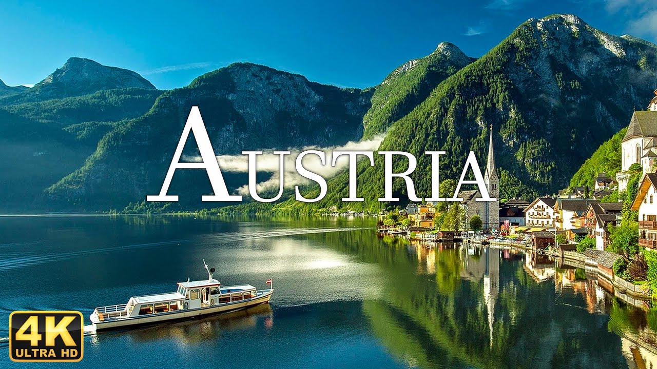 АВСТРИЯ (4K UHD) - Удивительно красивые природные пейзажи с расслабляющей музыкой (4K видео UltraHD)