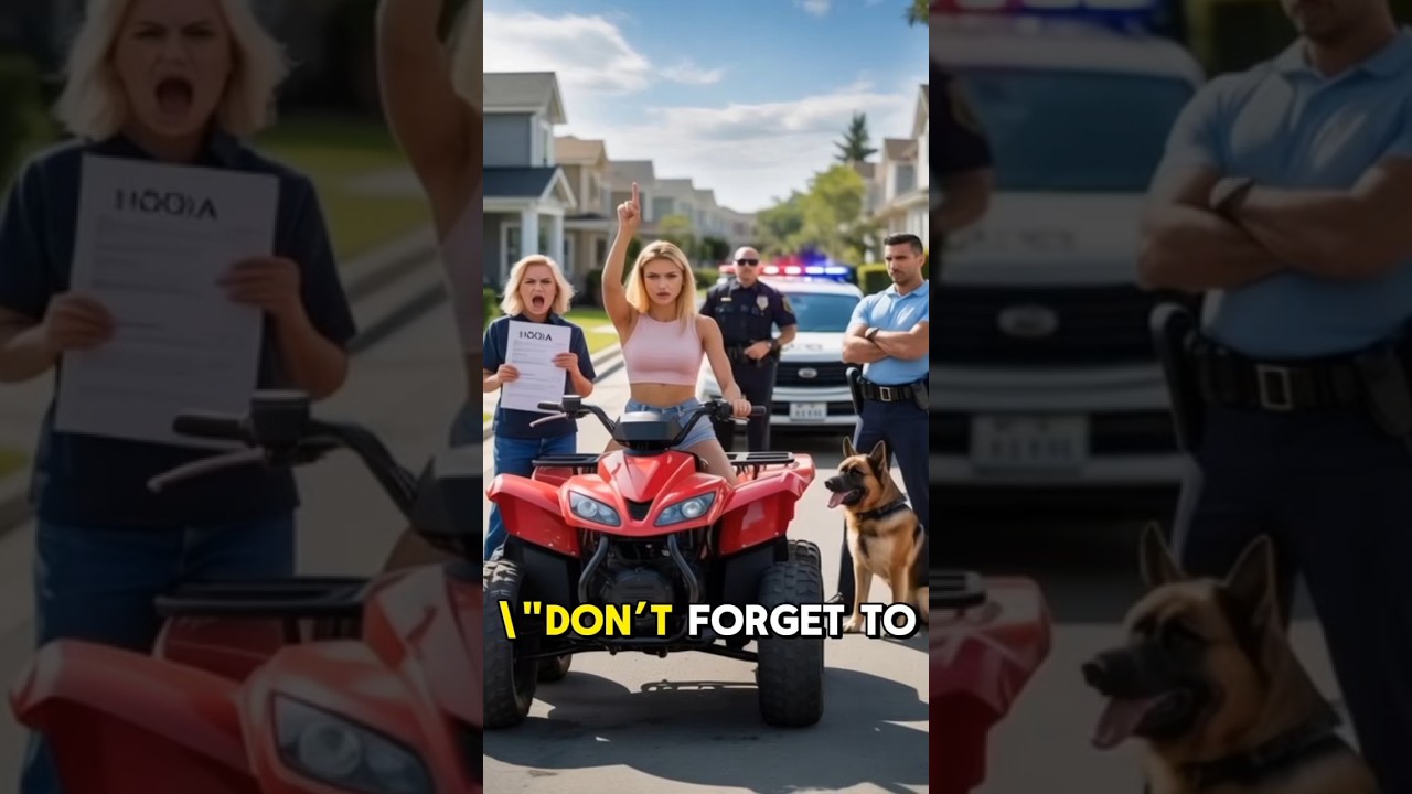 HOA Karen’s Daughter Robbed My ATV — Said She’s Untouchable & Ended Up in Jail!'
