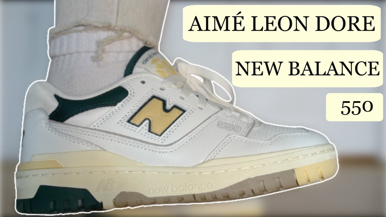 AIME LEON DORE NEW BALANCE 550 NATURAL GREEN REVIEW & ON FEET + SIZING & RESELL PREDICTIONS
