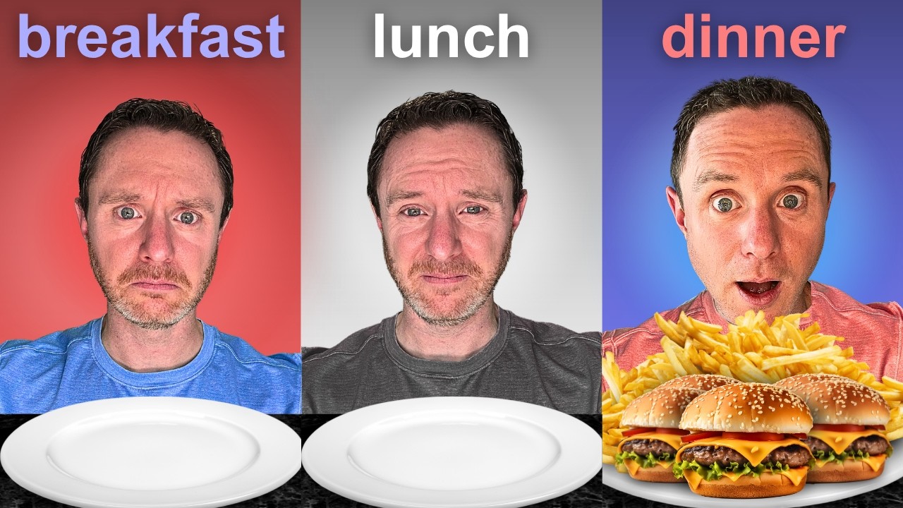 I Ate ONLY One Giant Meal a Day for 7 Days (OMAD Diet)