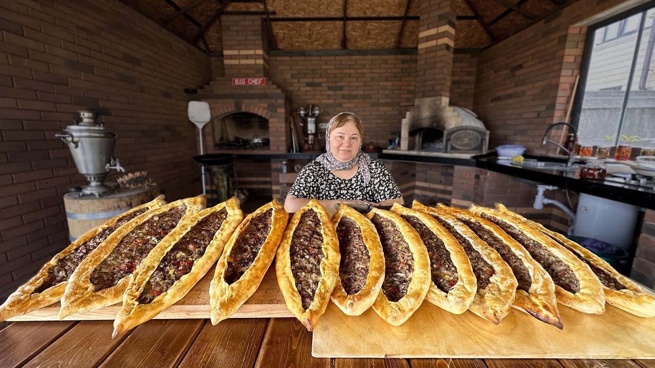 МЯСНОЕ ПИДЕ РЕЦЕПТ ОТ ТУРЕЦКИХ ДРУЗЕЙ!