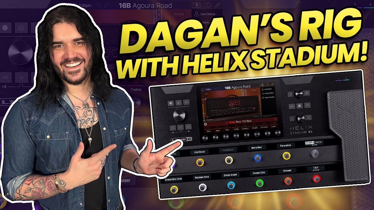 Creating My Rig With The New Line 6 Helix Stadium XL!
