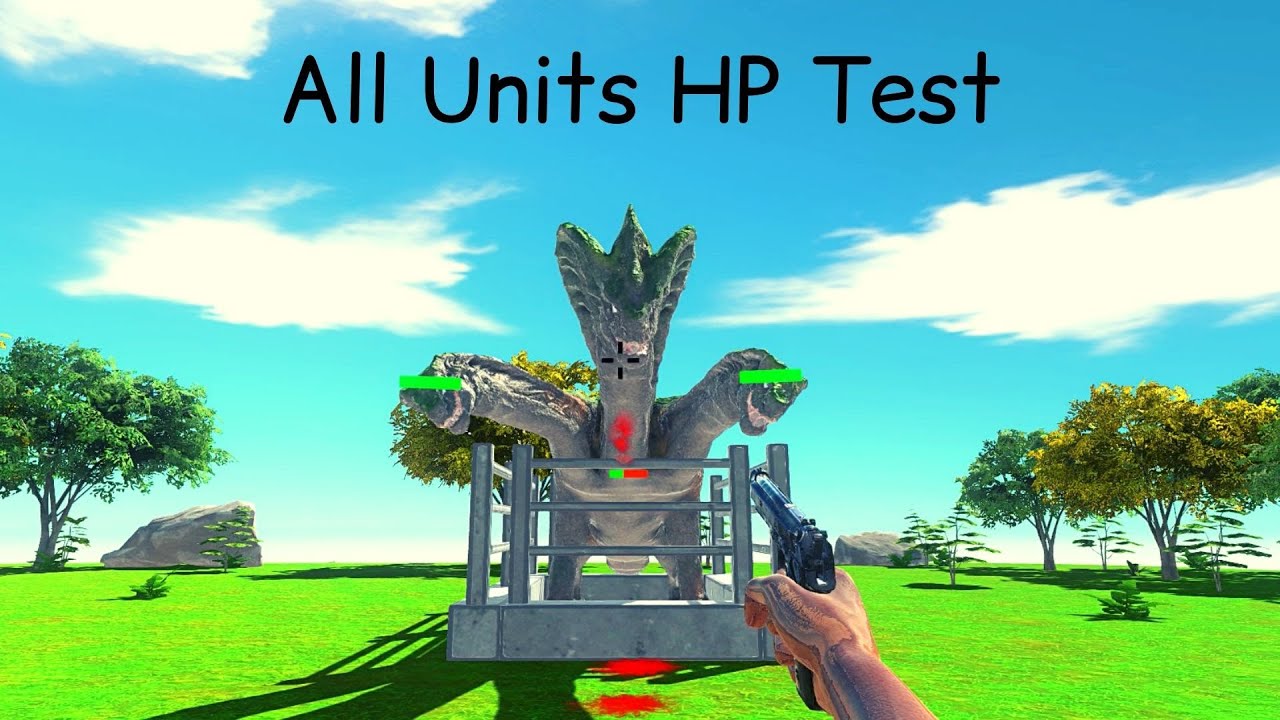 All Units HP Test ARBS |Animal Revolt Battle Simulator