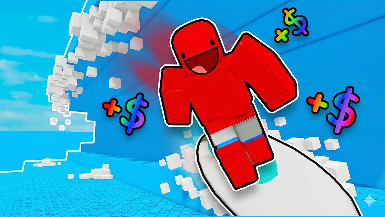 Making MILLIONS in Roblox Surf and Slide