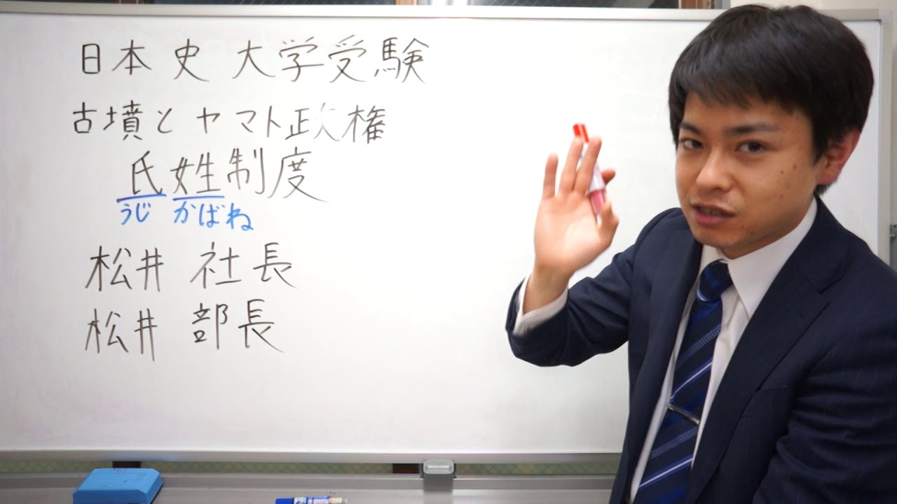 氏姓制度　古墳　大和政権　日本史　大学受験
