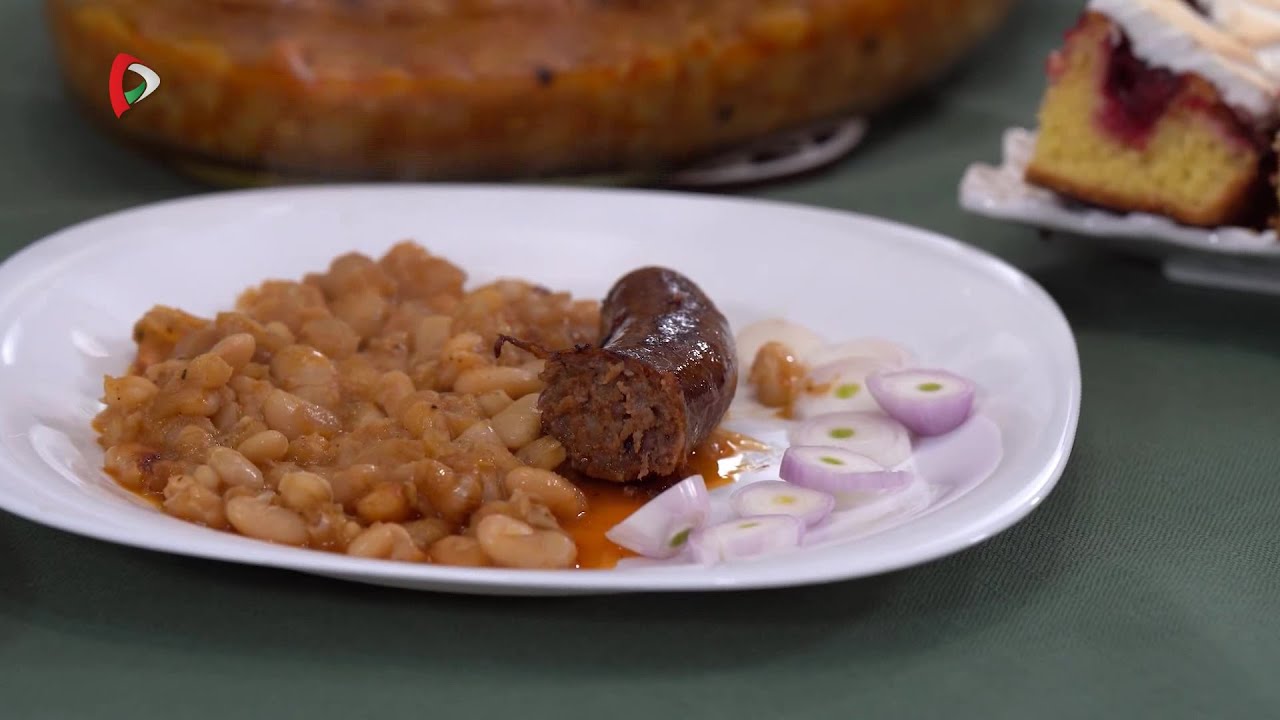 Dél-Bánát ízei - Sült bab hússal és meggyes puffancs