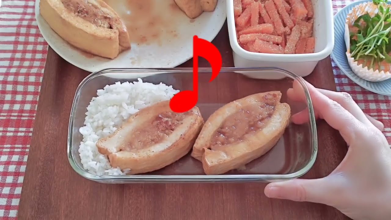 メインおかずデカ過ぎる！どう詰める？お弁当作り／初挑戦おかず／携帯スープマグ