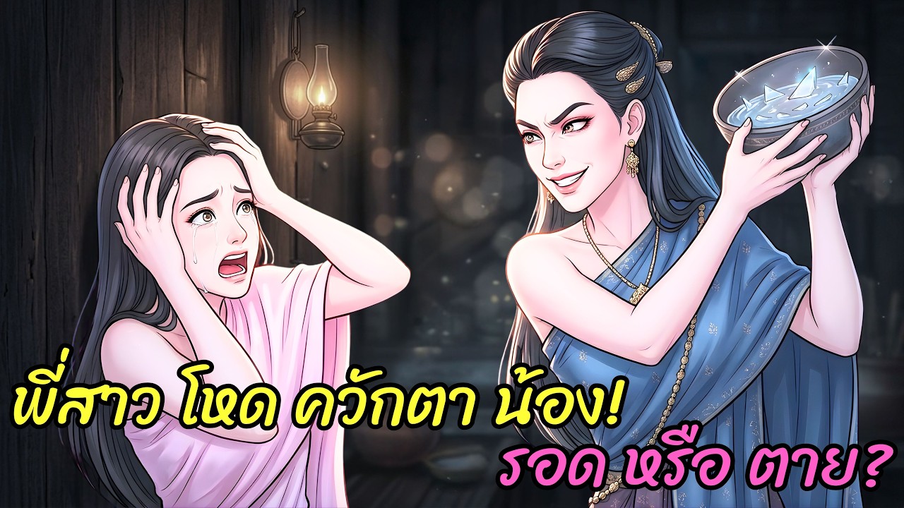 แค้นฝังลึก! หญิงตาบอดผวา พี่สาวทรพีบุกบ้านหวังฮุบมรดก